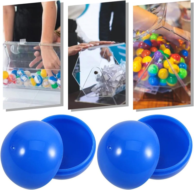 Cabilock 50pcs Plastic Bingo Balls: 3cm Raffle Balls Hollow Game Balls Lost Bingo Ball Replacements Great for Parties - Image 4